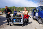 DIVE LOFT KRK - Transportwaegen in verschiedenen Groessen