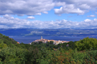 Fantastischer Ausblick auf das kroatische Festland und den Velebit-Kanal